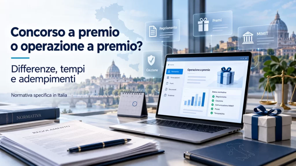 concorso a premio o operazione a premio